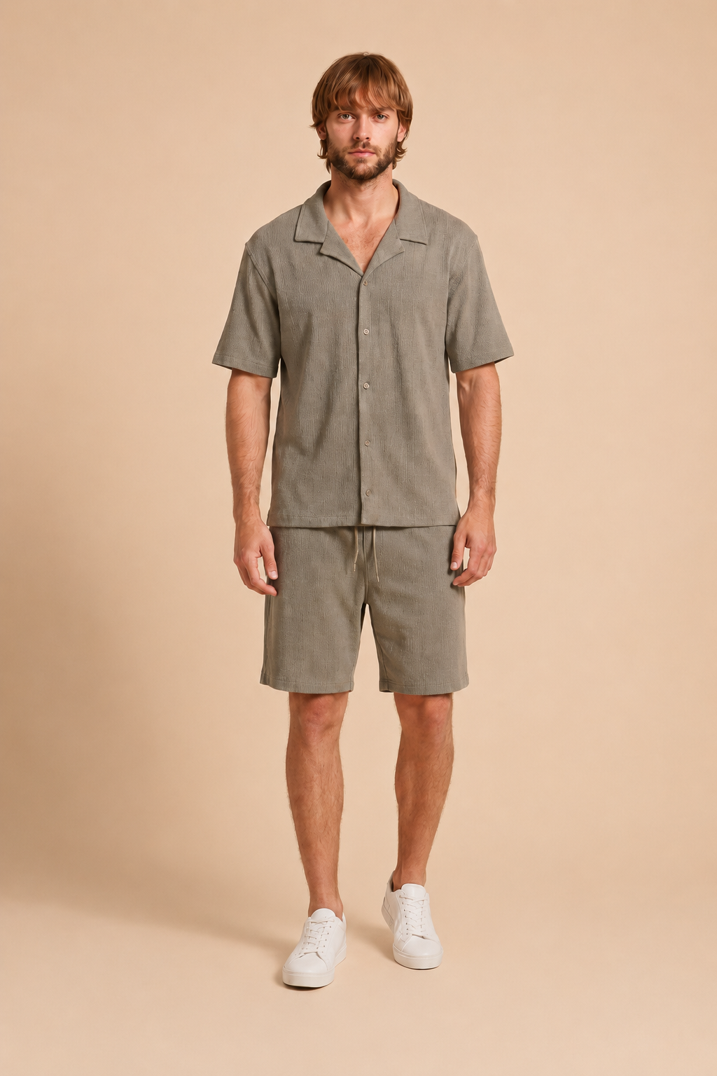 U-ASPECT BUTTON DOWN SHIRT