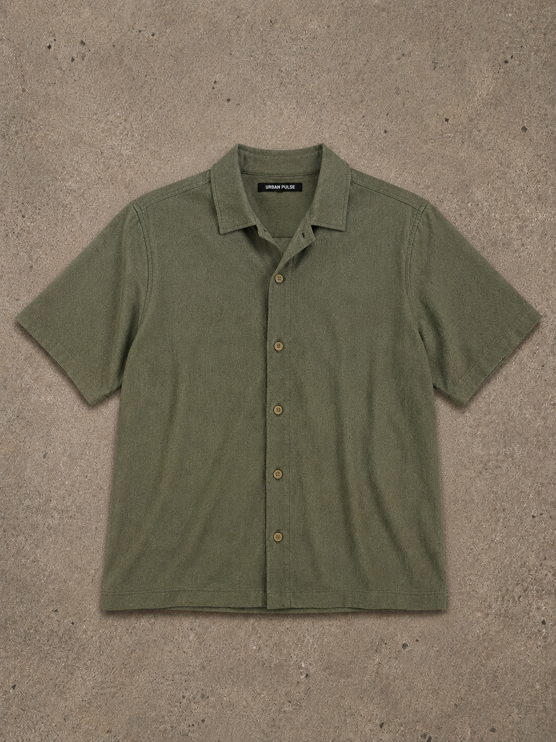 U-ASPECT BUTTON DOWN SHIRT